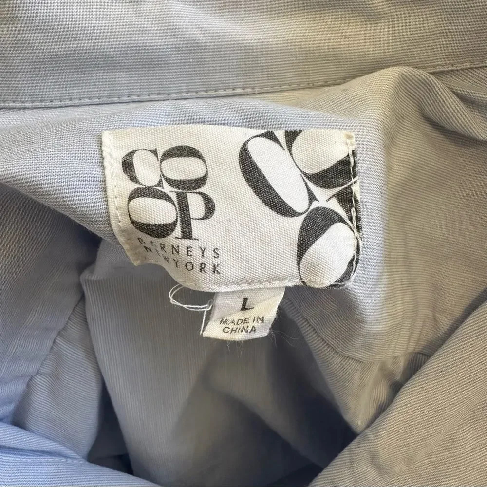 Barneys New York Co-Op Men’s Button Down Size Large - Picture 9 of 10